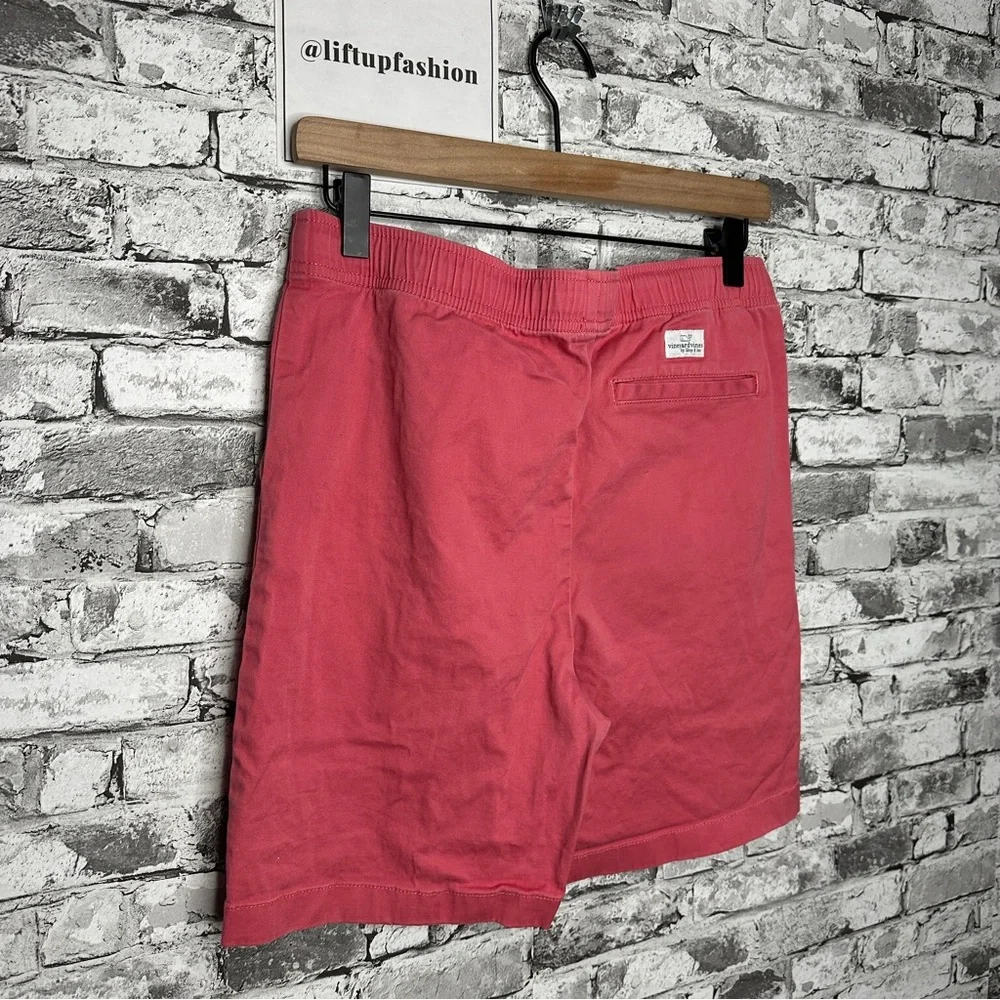 EUC Vineyard Vines Red Flat Front Shorts Youth Size Large
